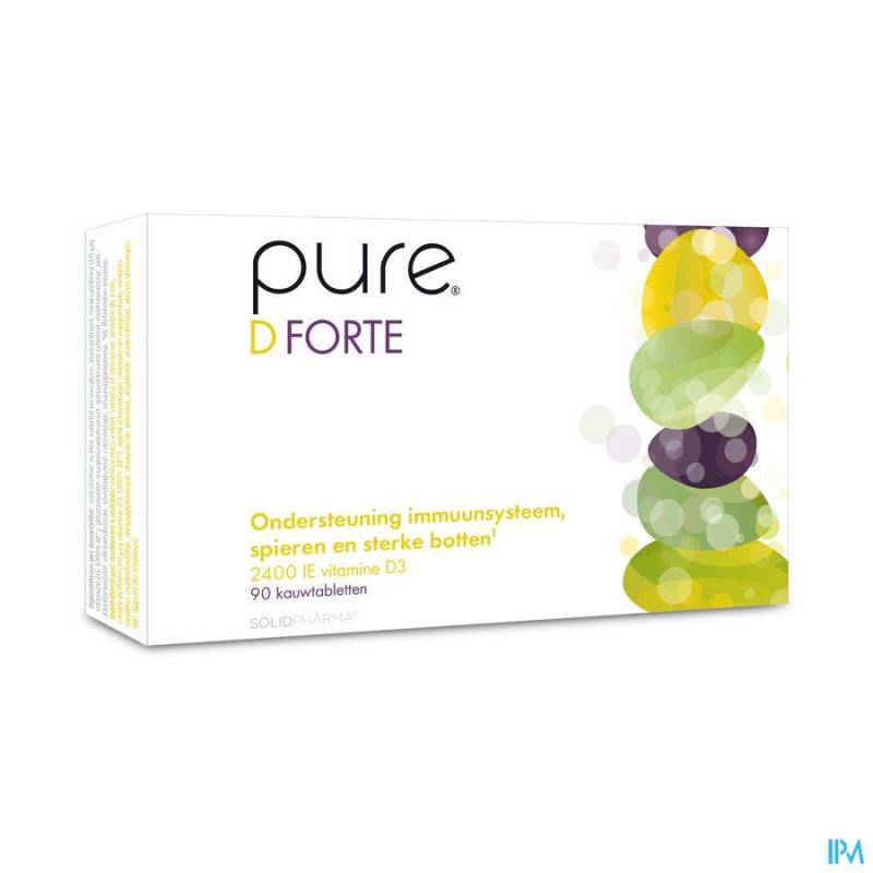 Pure D Forte 90 Kauwtabletten