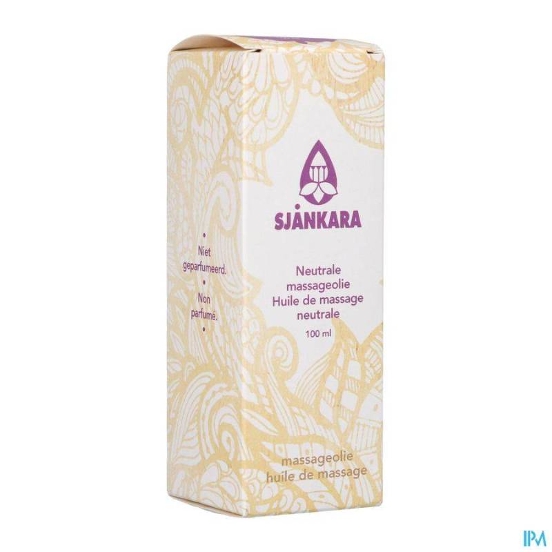 SJANKARA MASSAGEOLIE NEUTRAAL 100ML