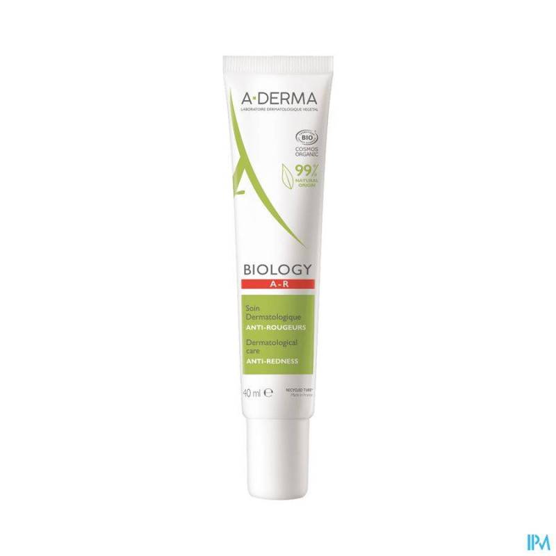 ADERMA BIOLOGY DERMATOLOG.VERZORG. A/ROODHEID 40ML