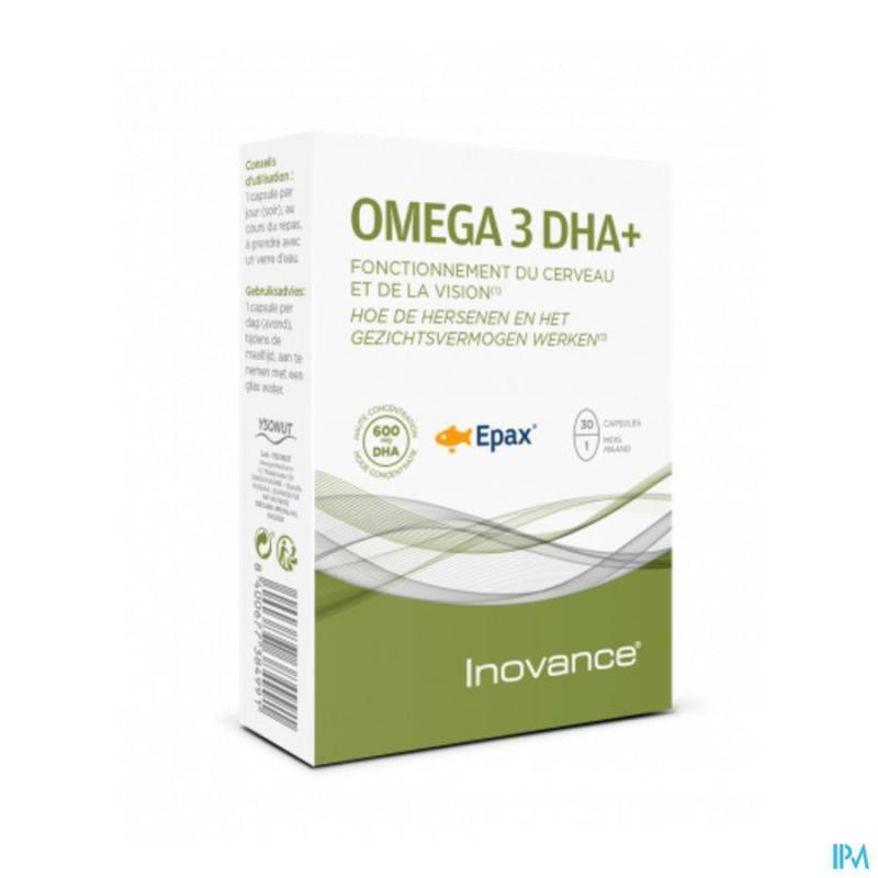 INOVANCE OMEGA 3 DHA CAPS 30