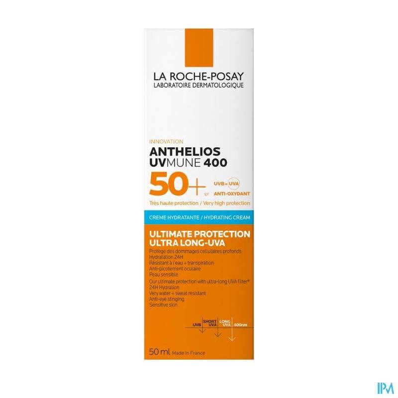 LRP ANTHELIOS UVMUNE400 HYDRA CREME ZP SPF50 50ML