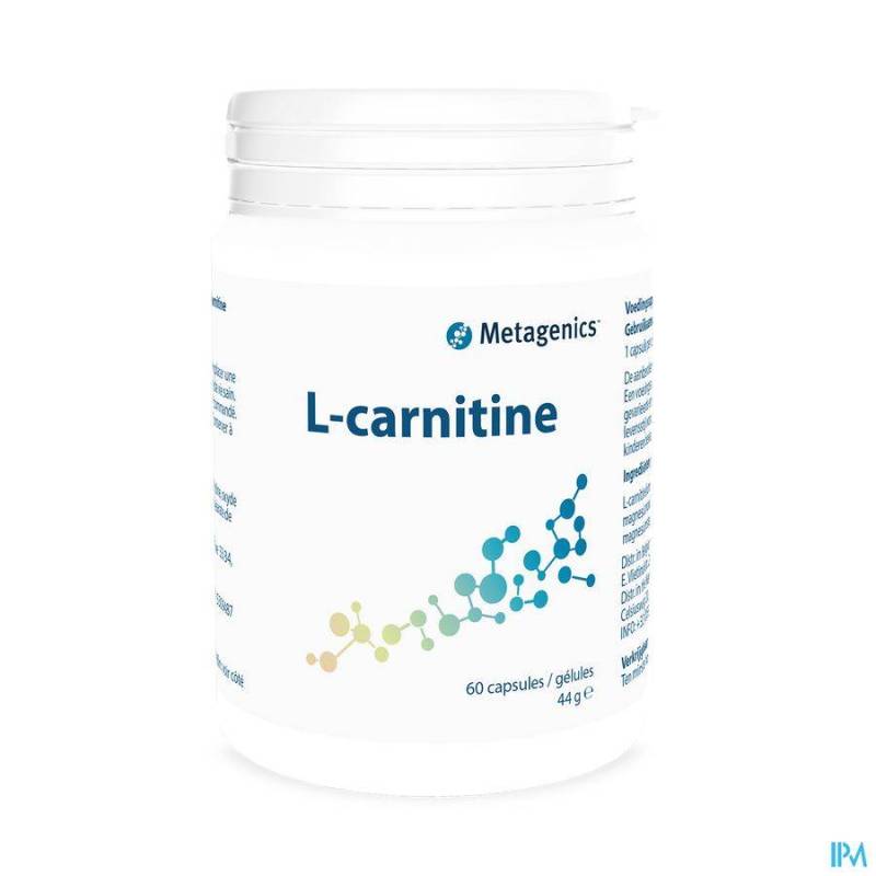 L-CARNITINE V-CAPS 60 28845 METAGENICS