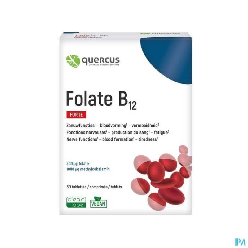 QUERCUS FOLATE B12 COMP 80