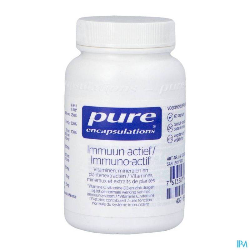 PURE ENCAPSULATIONS IMMUNO-ACTIF CAPS 60