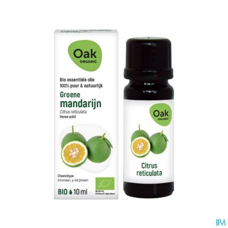 OAK ESS OLIE MANDARIJN, GROENE 10ML BIO