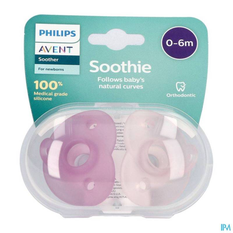 PHILIPS AVENT SUCETTE 0M SOOTHIE GIRL
