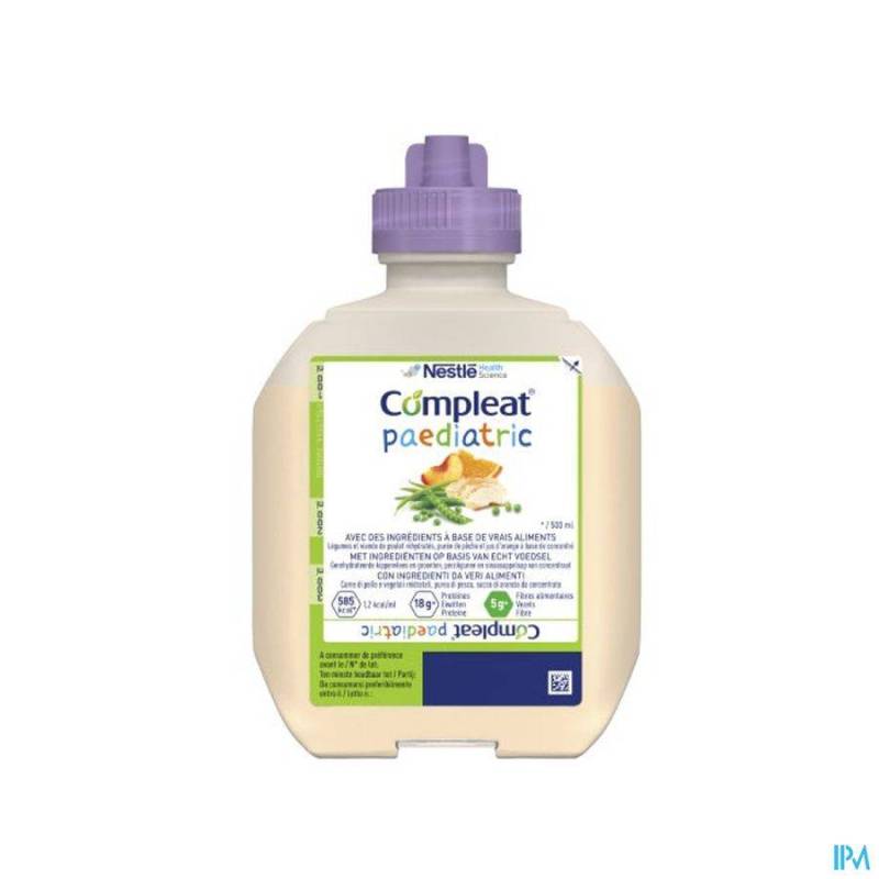 NESTLE NUTRITION COMPLEAT PAEDIATRIC FL 500ML