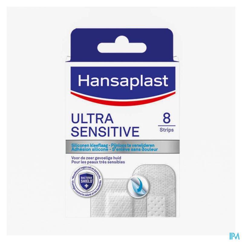 HANSAPLAST PLEISTERS ULTRA SENSITIVE 8