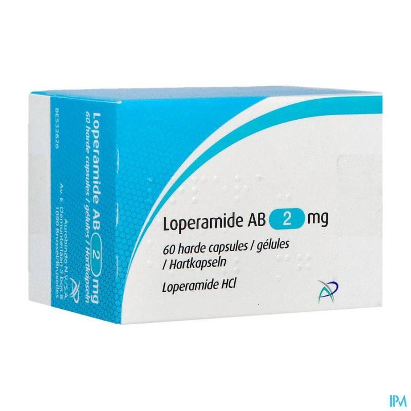 LOPERAMIDE AB 2MG CAPS DUR 60 X 2MG