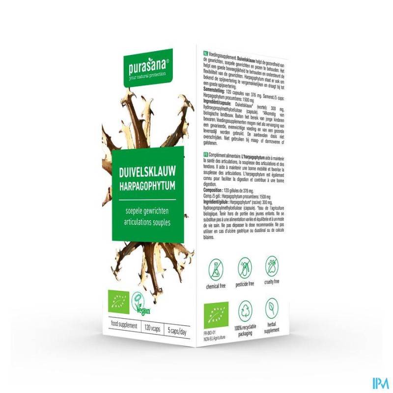 HARPAGOPHYLUM 300MG BIO CAPS 120V