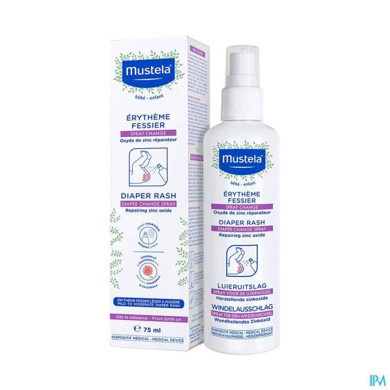 MUSTELA CH SPRAY LUIERWISSEL 75ML