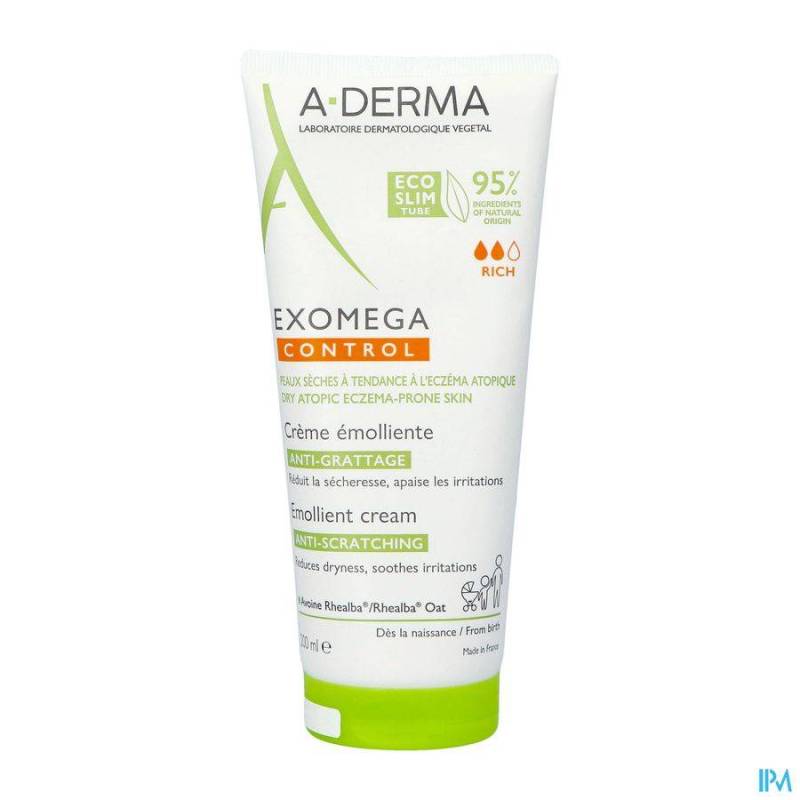 ADERMA EXOMEGA CONTROL EMOL. CREME 200ML