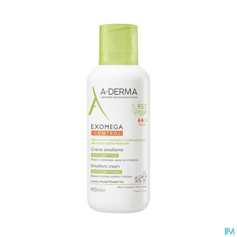 ADERMA EXOMEGA CONTROL EMOL. CREME 400ML