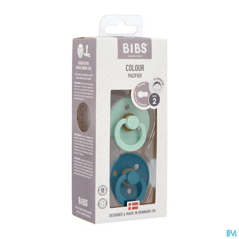 BIBS 2 MINT / FOREST LAKE 2 PC