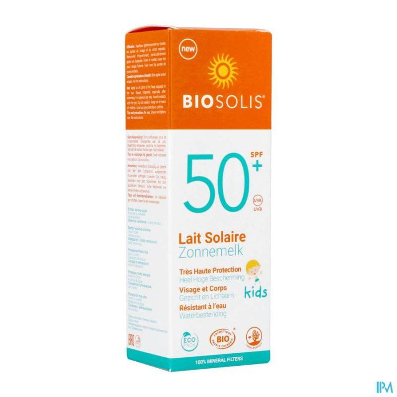 BIOSOLIS ZONNEMELK KIDS IP50 100ML