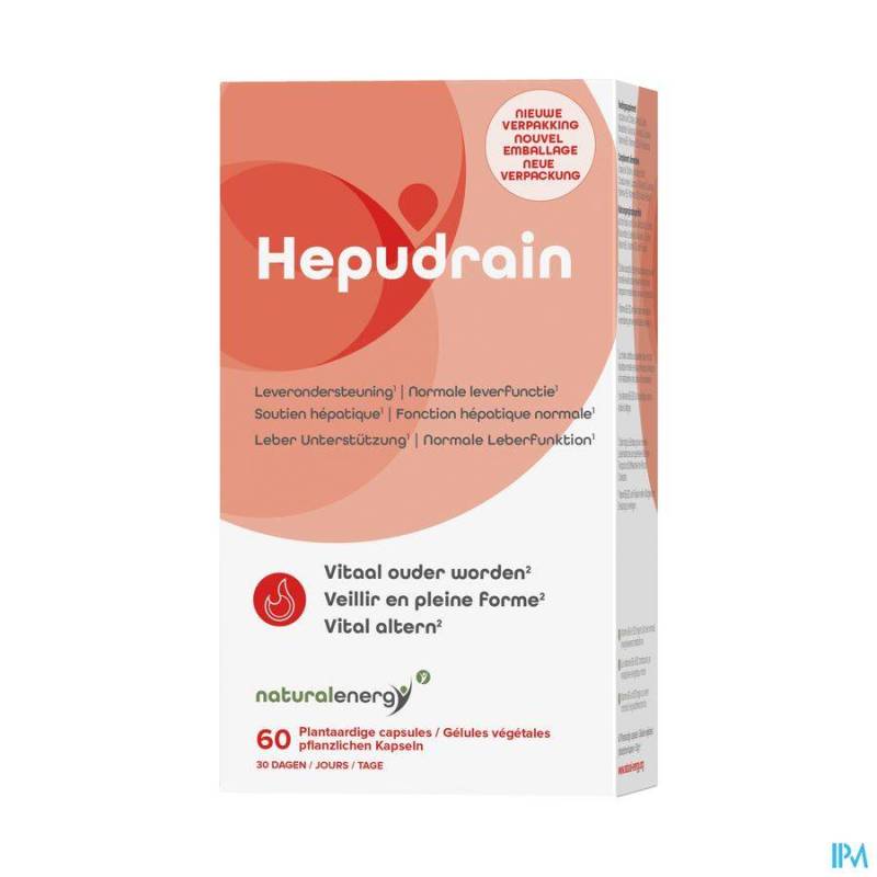 HEPUDRAIN NATURAL ENERGY CAPS 60 NF