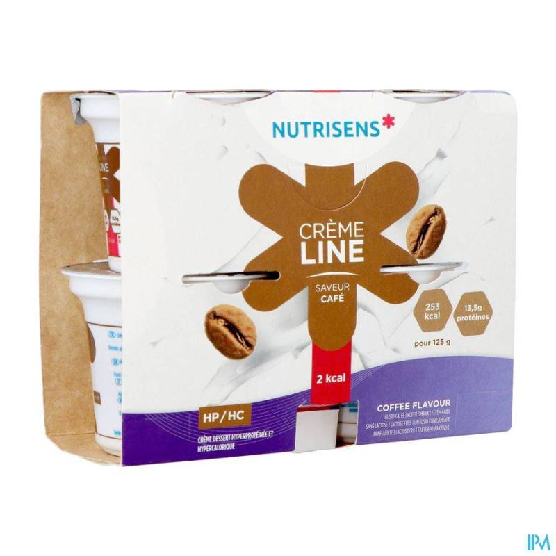 NUTRISENS CREMELINE HP/HC 2 KCAL CAFE 4X
