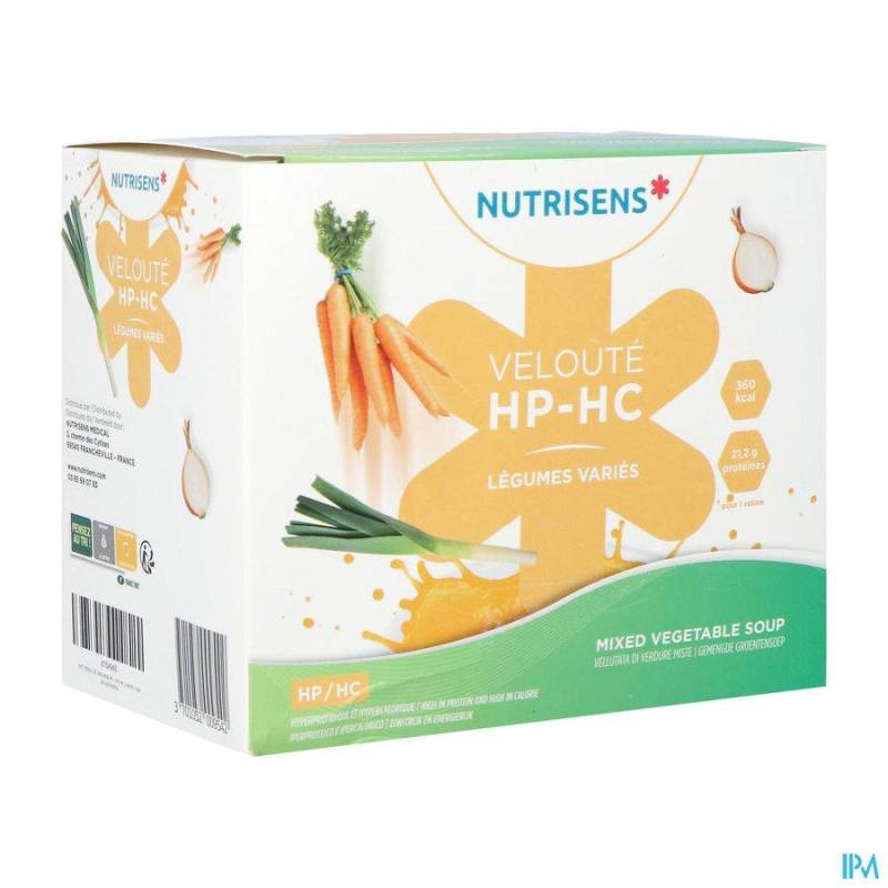 NUTRISENS VELOUTE HP/HC LEGUMES VAR 4X80