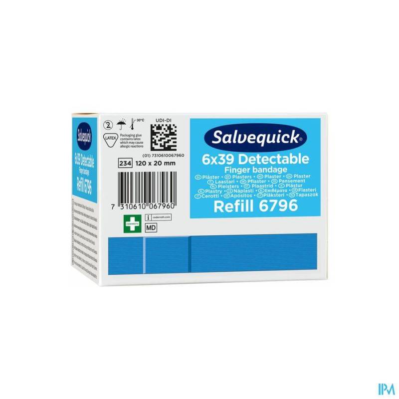 SALVEQUICK LANGE VINGERPLEISTER BLAUW 6796