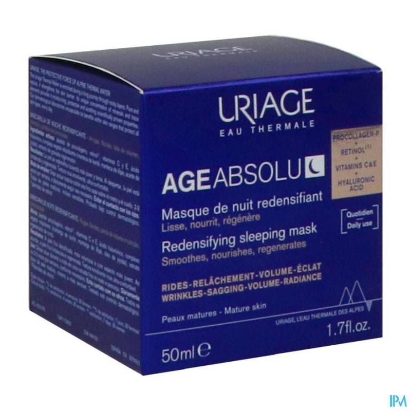URIAGE MASQUE NUIT NUTRI REGENERANT 50ML