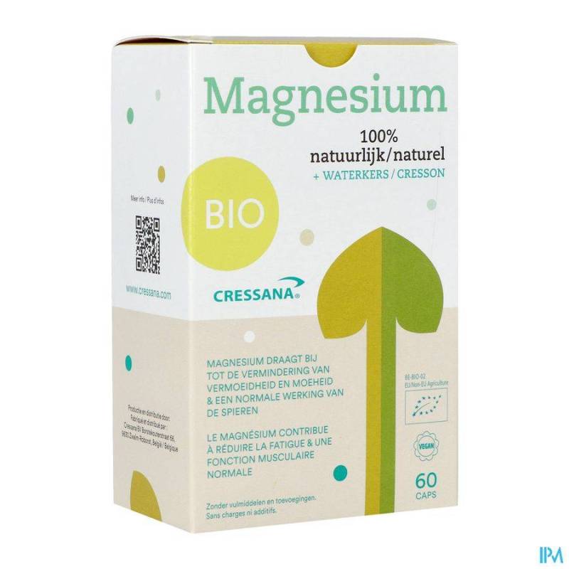 CRESSANA BIO MAGNESIUM  WATERKERS CAPS 60