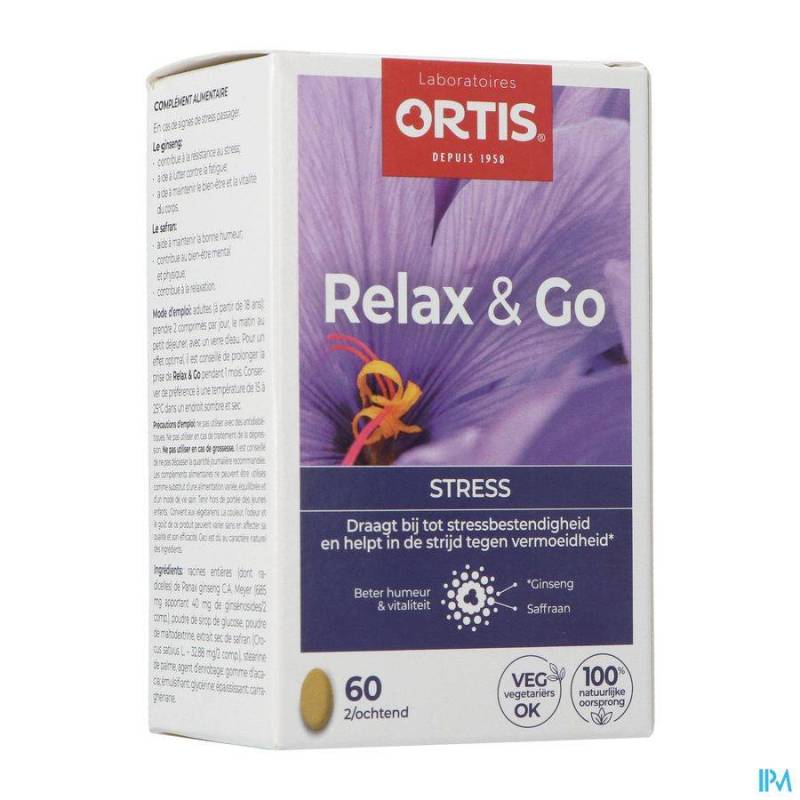 ORTIS SOMMEIL SERENITE RELAX&GO TABL 60