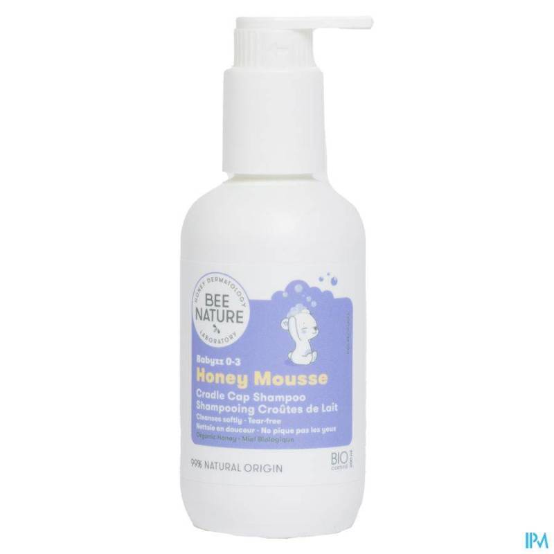 BEE NATURE BABYZZ MELKKORSTJES SH HONEY MOUS.200ML