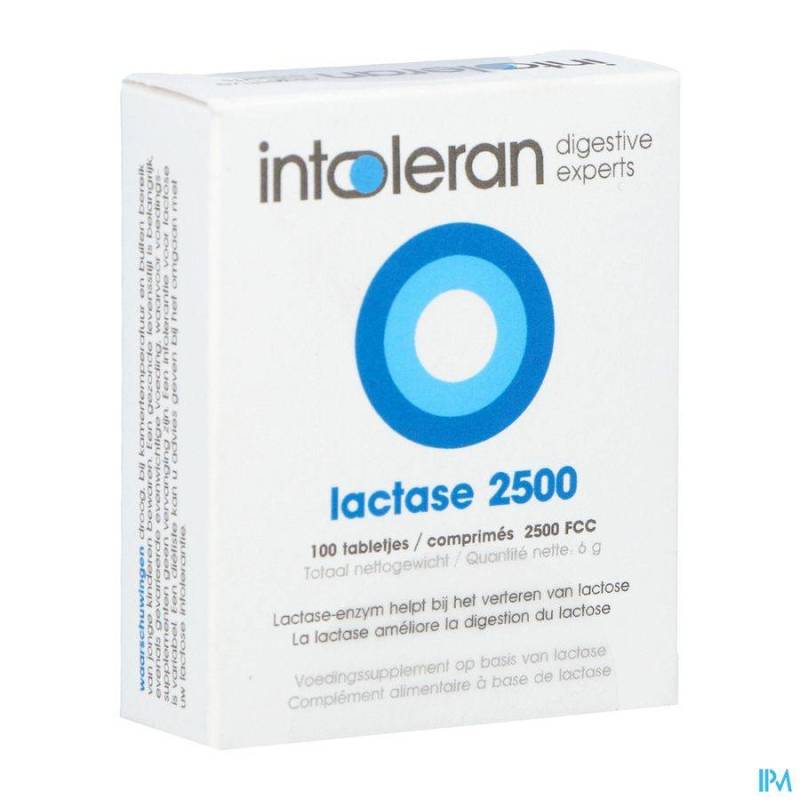 INTOLERAN LACTASE 2500 FCC COMP 100