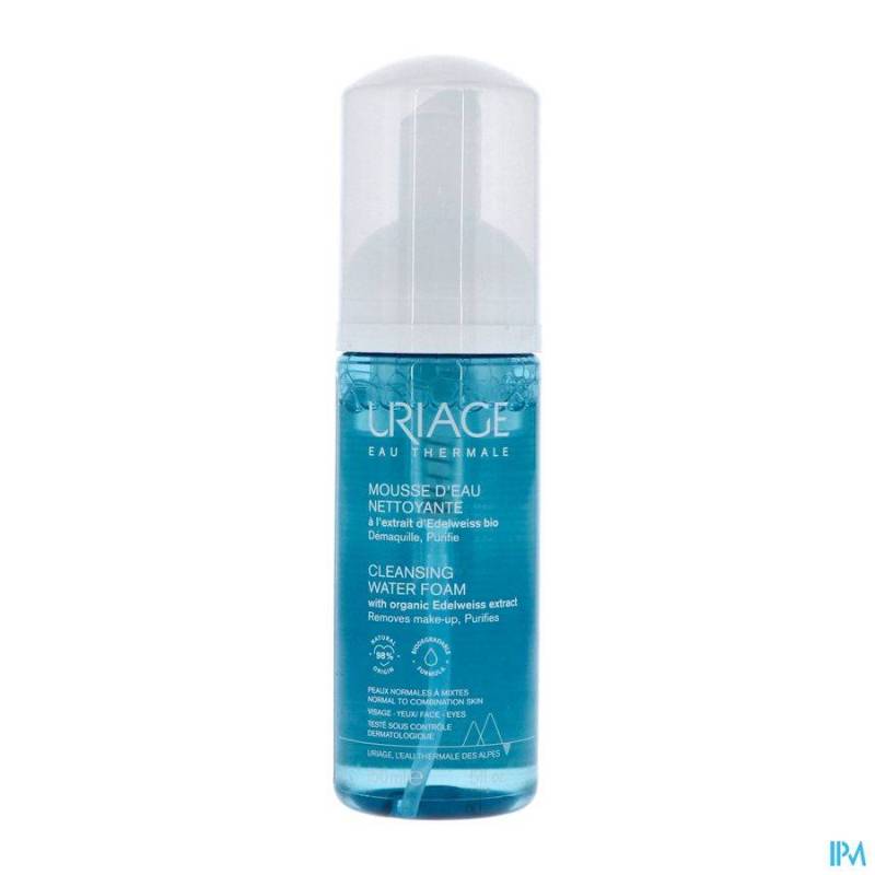 URIAGE MOUSSE EAU NETTOYANTE 150ML