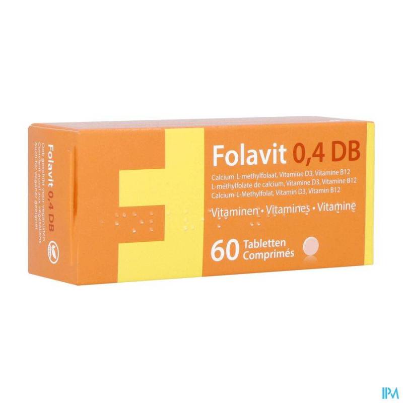 FOLAVIT 0,4MG DB COMP 60