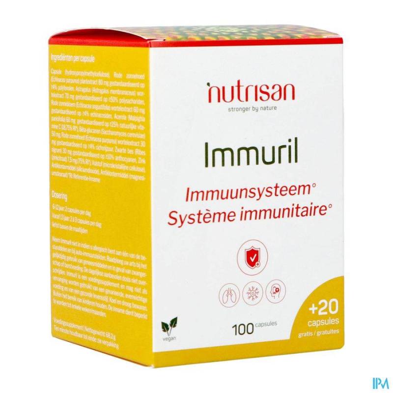 IMMURIL V-CAPS 100  20 GRATIS NUTRISAN