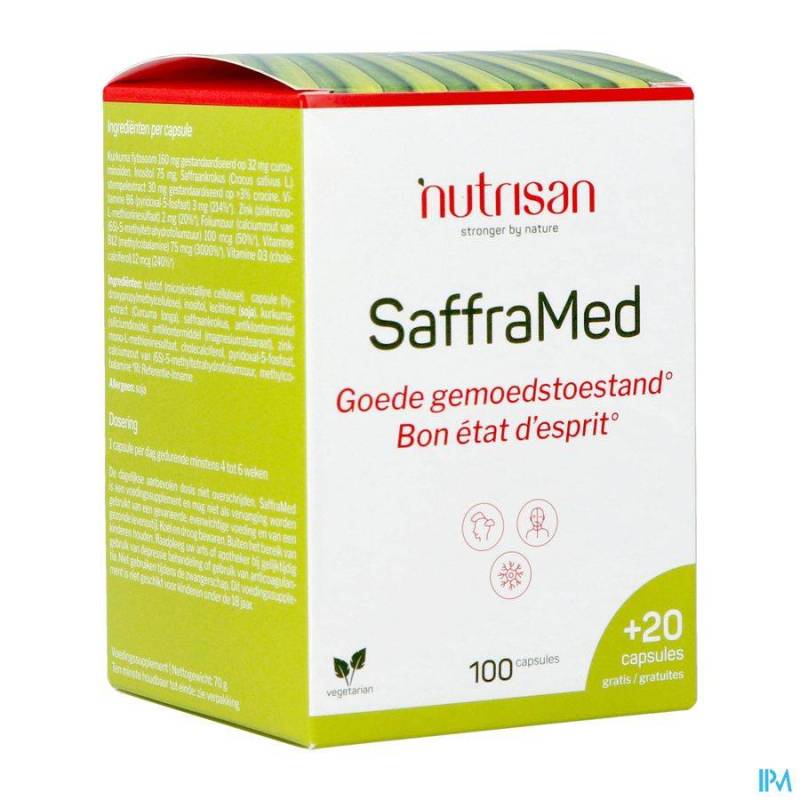 SAFFRAMED V-CAPS 10020 GRATIS NUTRISAN