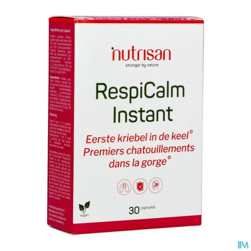 RESPICALM INSTANT NUTRISAN CAPS 30