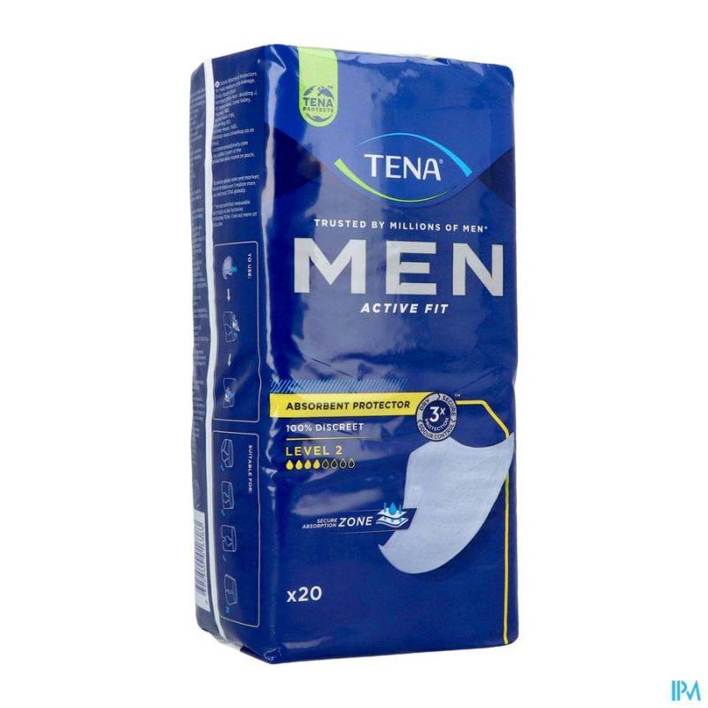 TENA MEN ACTIVE FIT LEVEL 2 20 750776