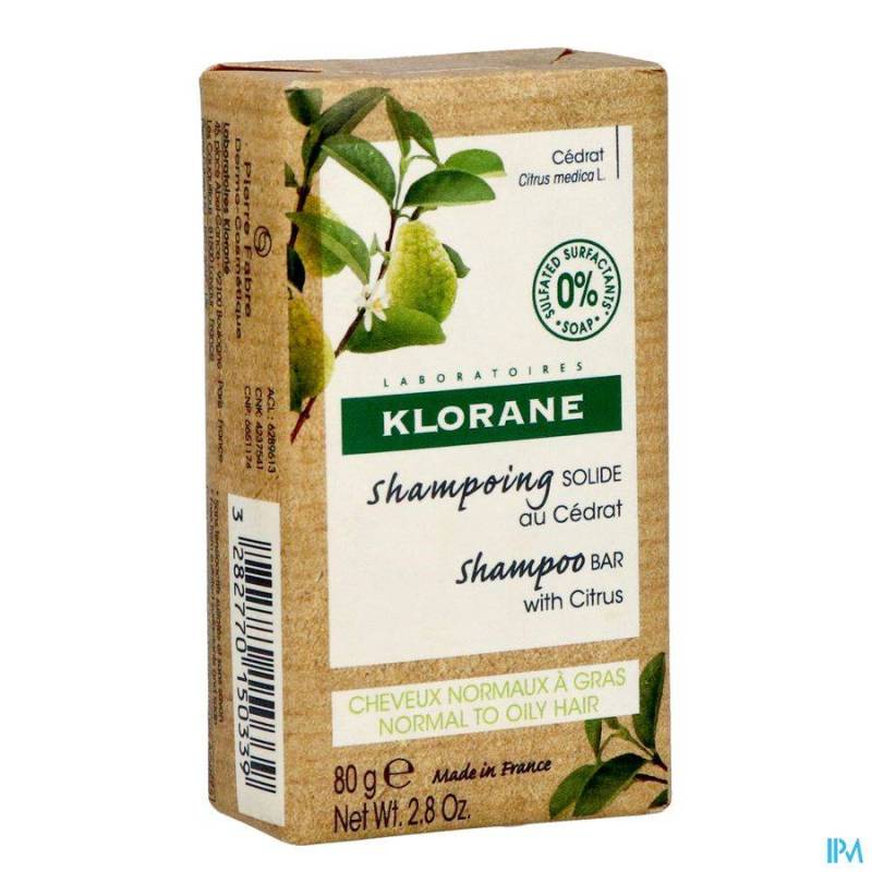 KLORANE CAPIL. SH BAR CEDERAPPEL 80G