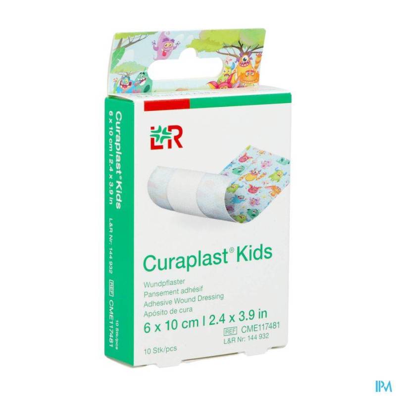CURAPLAST KIDS 6CMX10CM 10