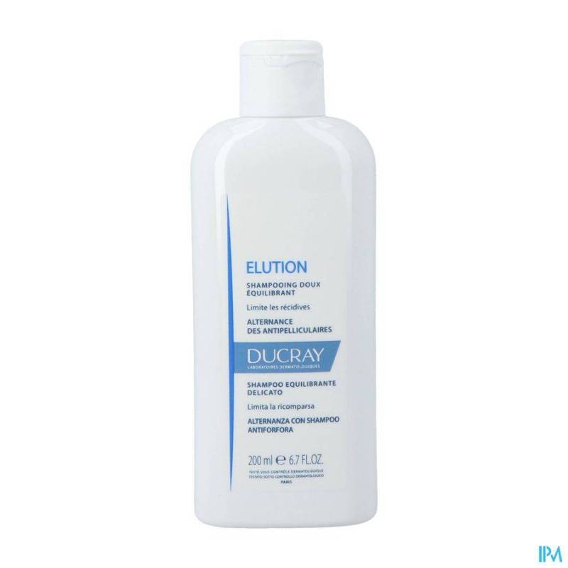DUCRAY ELUTION SH ZACHT EVENWICHTHERSTEL. 200ML NF