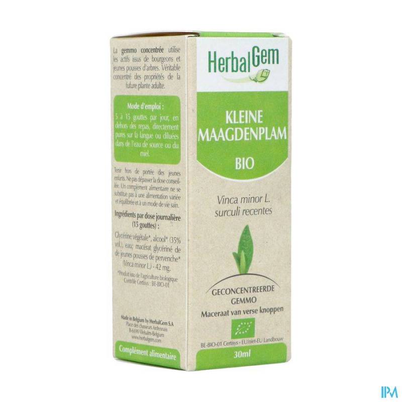 HERBALGEM PERVENCHE BIO NF         30ML