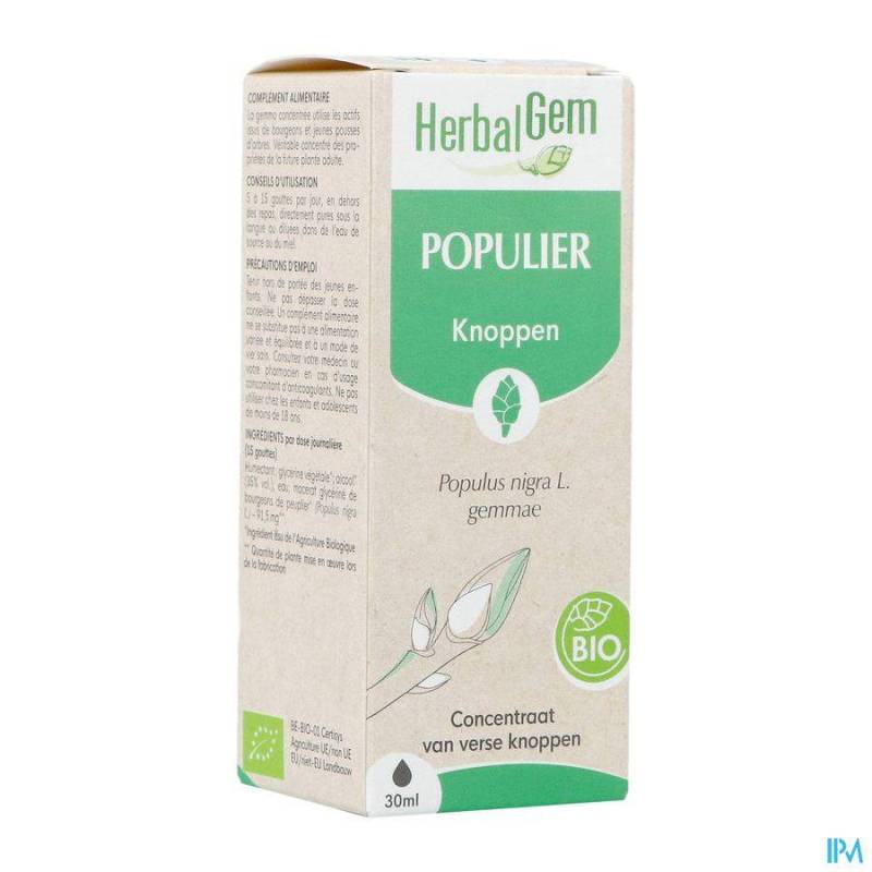 HERBALGEM PEUPLIER BIO NF          30ML