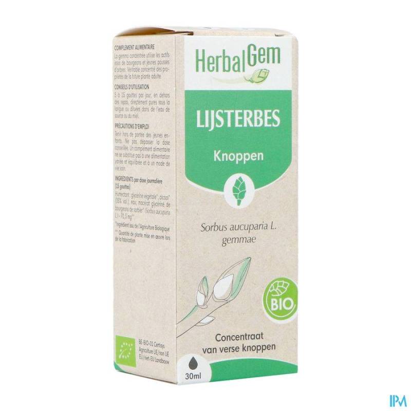 HERBALGEM LIJSTERBES BIO NF        30ML