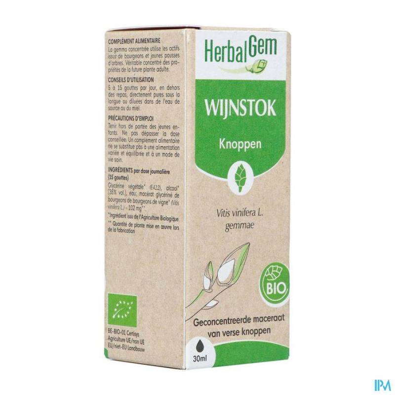 HERBALGEM VIGNE BIO NF             30ML