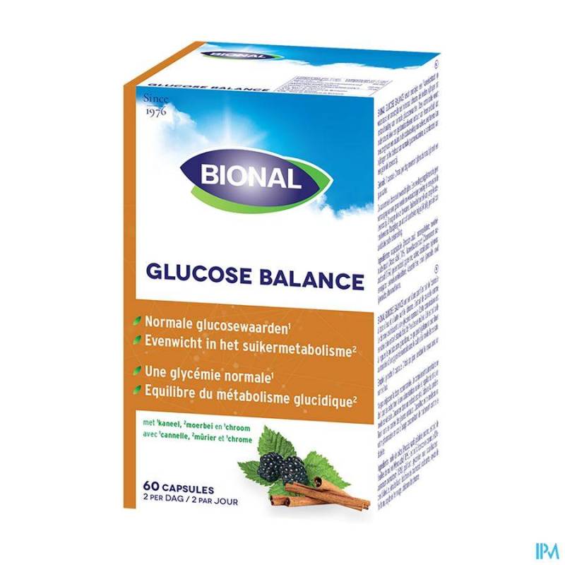 BIONAL GLUCOSE BALANCE 60 CAP