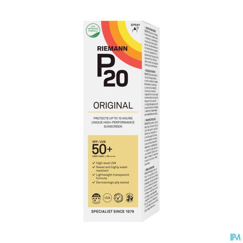 P20 ZON SPF50 ORIGINAL SPRAY      85ML