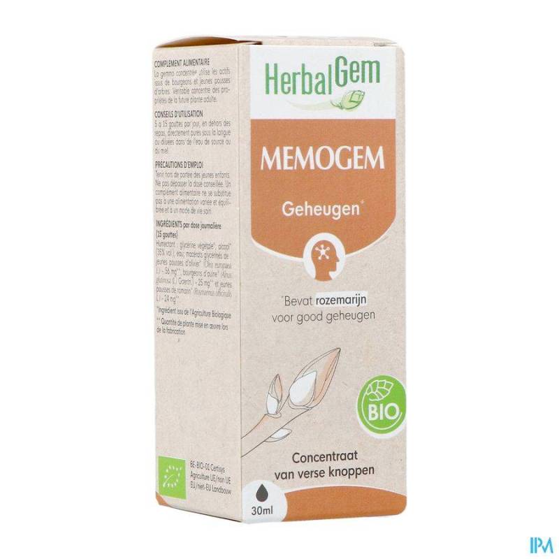 HERBALGEM MEMOGEM BIO 30ML