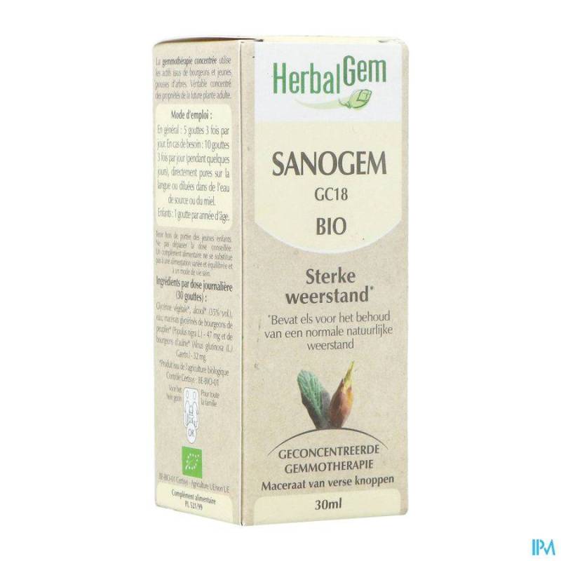 HERBALGEM SANOGEM BIO 30ML