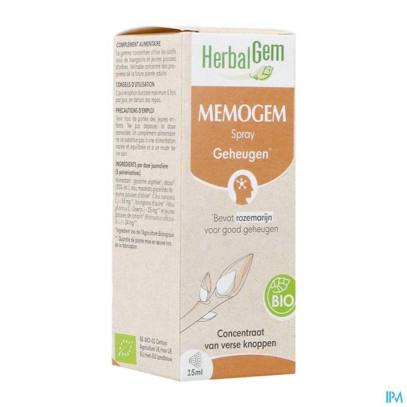 HERBALGEM MEMOGEM BIO 15ML