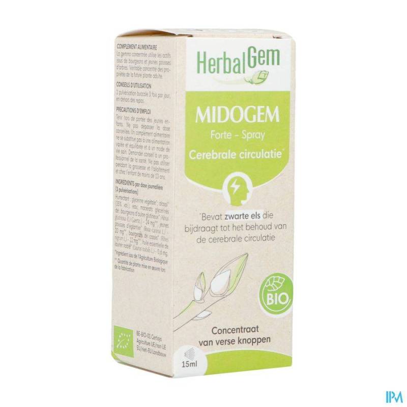 HERBALGEM MIDOG FORT BIO 15ML