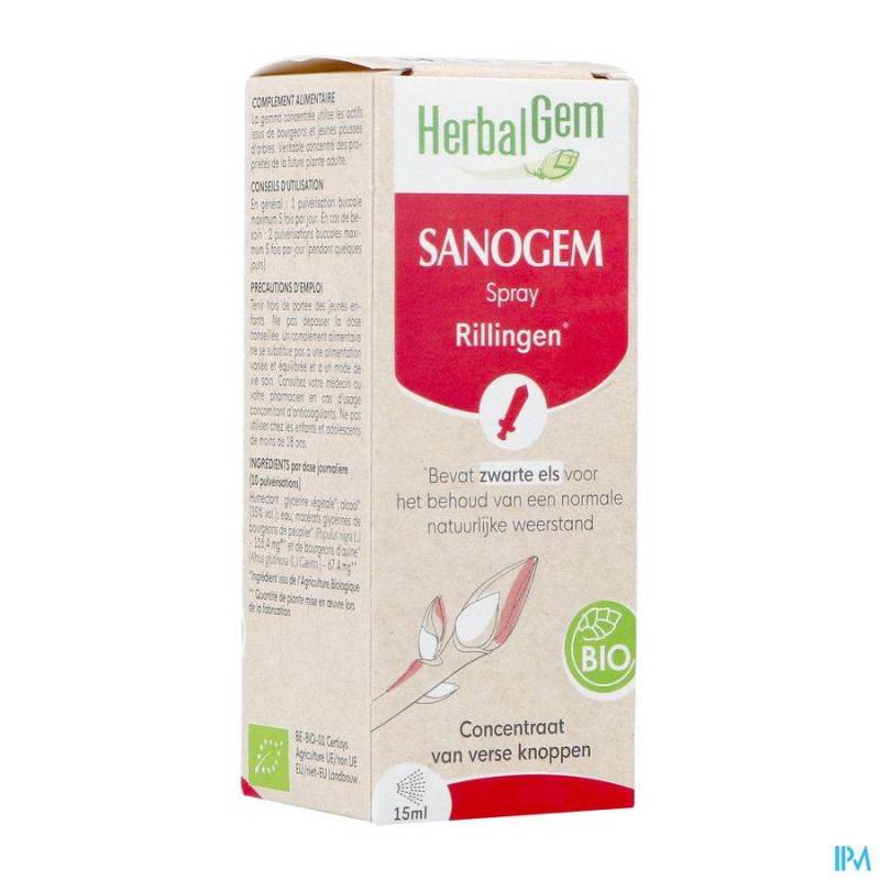 HERBALGEM SANOGEM BIO 15ML