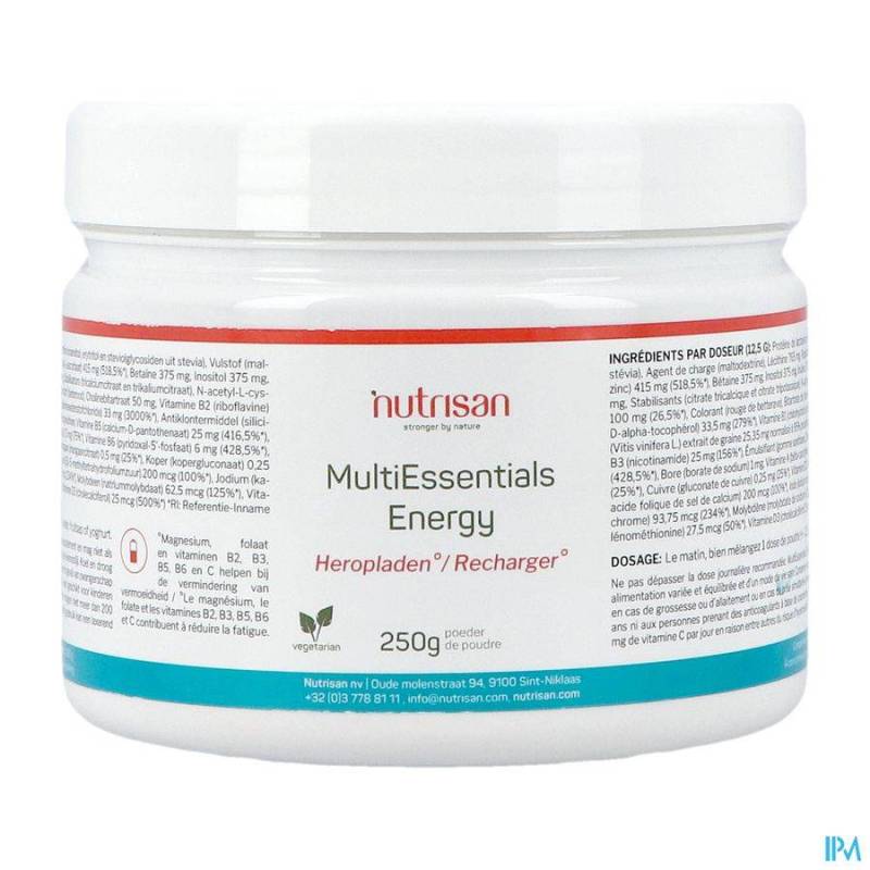 NUTRISAN MULTIESSENTIALS ENERGY 250G