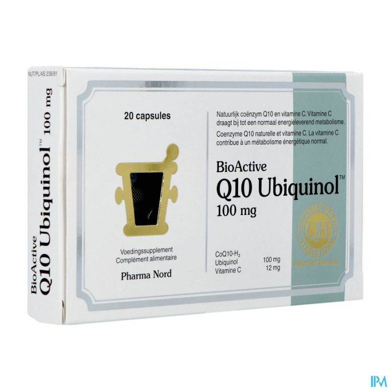 BIOACTIVE  Q10 100MG NF            20CAPS